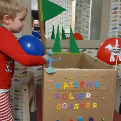 Kaiden brought the outdoors indoors. He created all the things that he missed the most.