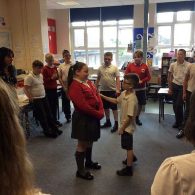 We used drama to explore a characters thoughts and feelings!