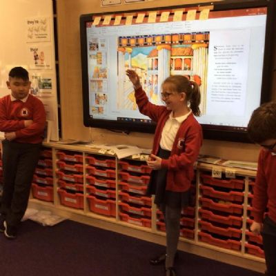 USING DRAMA TO BRING OUR TEXT, 'ESCAPE FROM POMPEI', TO LIFE in Hawthorn Class - Year 4