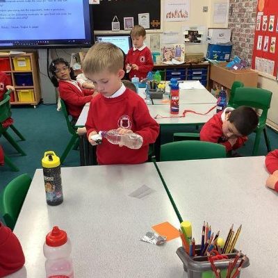 Today In Birch class, we wanted to investigate the best material to use to make a coat for 