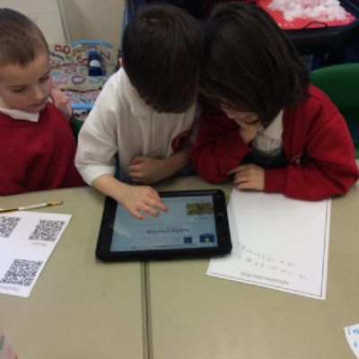 This afternoon Birch class used the iPads to research animal classification