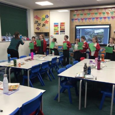 Year 3 and 4 had a very informative visit from United Utilities.