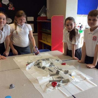 Beech class had a very practical Science lesson building their own working model of the circulatory system.