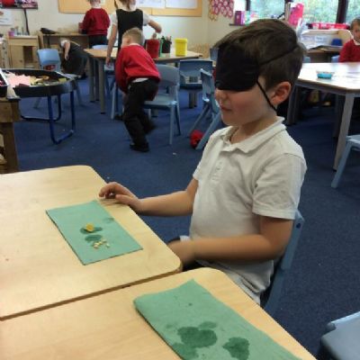 We enjoyed using our senses.