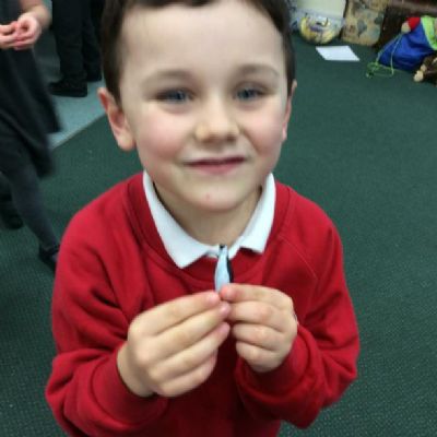 We looked at the properties of water. Our challenge was to free the penguin.