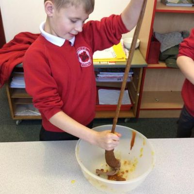 Class 8 have been modelling the digestive system!
