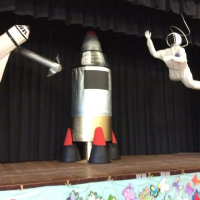 Science week was launched with a boom!