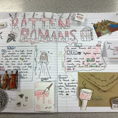 Roman Double Page Spreads