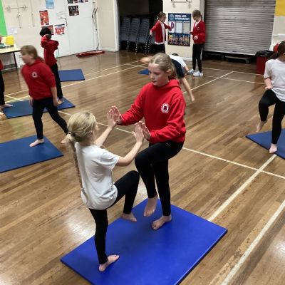 Gymnastics-balancing