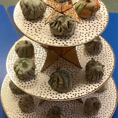 Clay Pumpkins