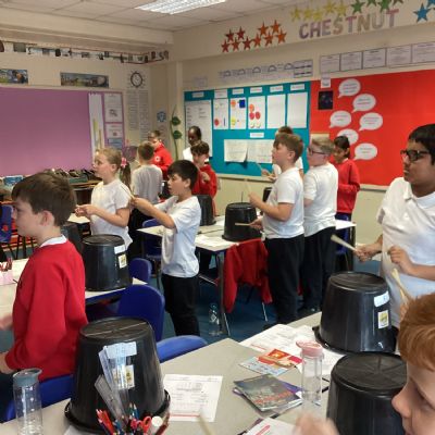 Bucket Drumming