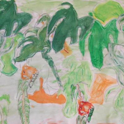 Henri Rousseau drawings and pastels