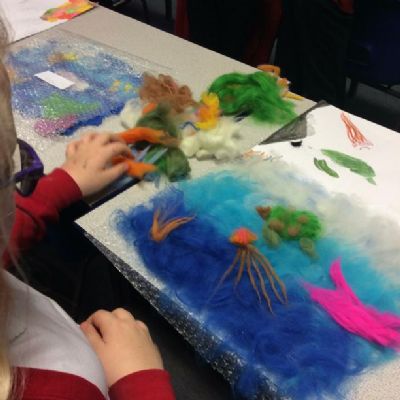 UNDER THE SEA THEMED FELT
