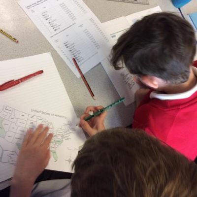Year 5 explored reasons why some places in the USA have high population density and why some places have a low population density.