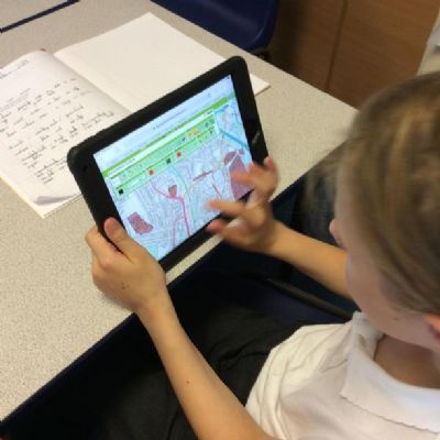 We used Digimaps to help us to plot out how land is used in Chorley.