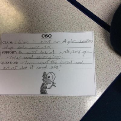 We have been busy becoming questioning historians in our History lessons.