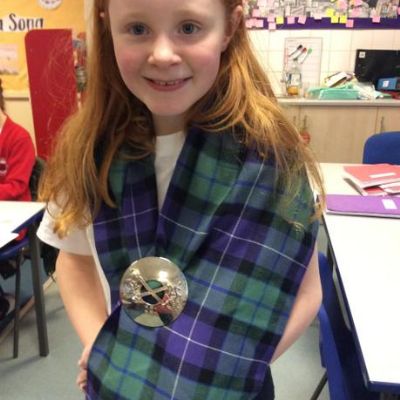 Boudicca came to visit our class.........except she wasn't as fierce as the Romans had made out.